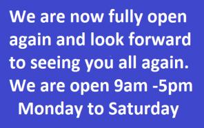 NOW REOPEN
